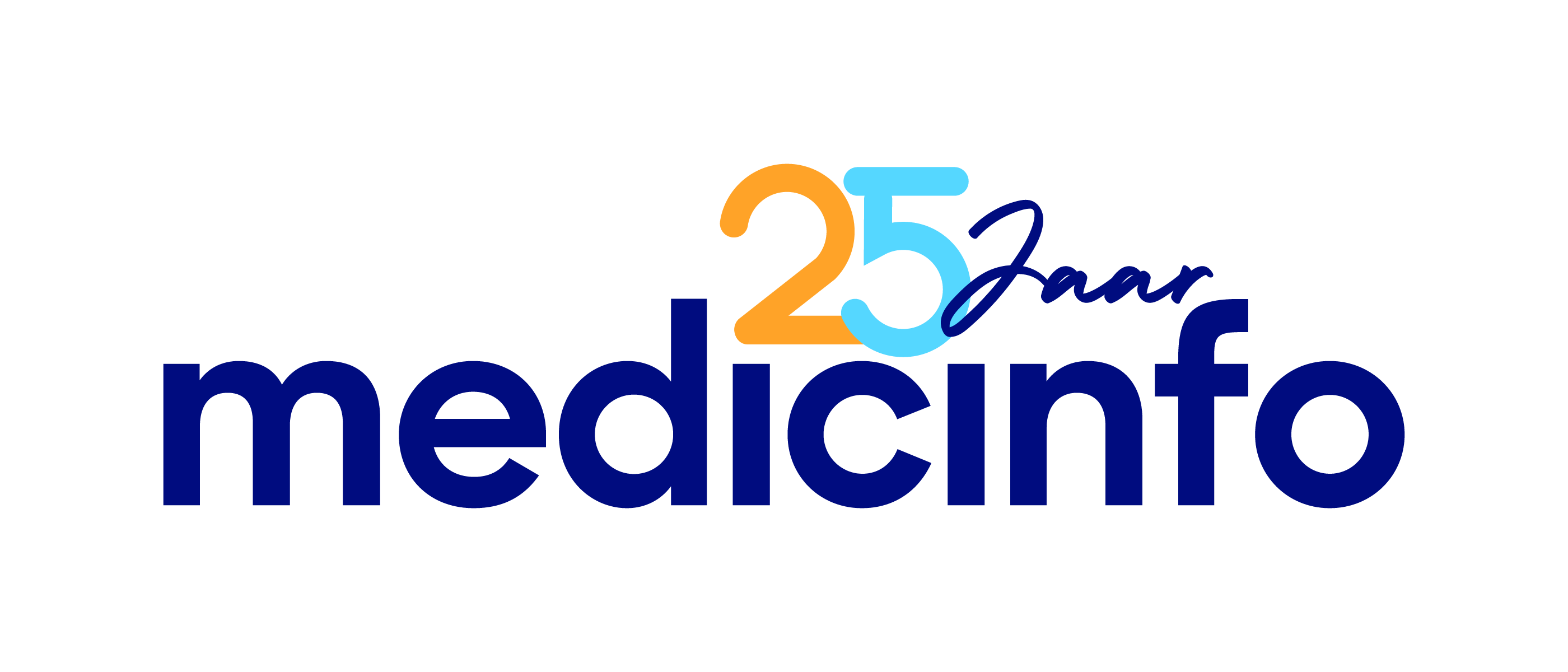 MedicInfo 25 jaar bestaan logo