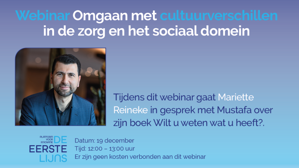 Webinar Omgaan met cultuurverschillen in de zorg en het sociaal domein